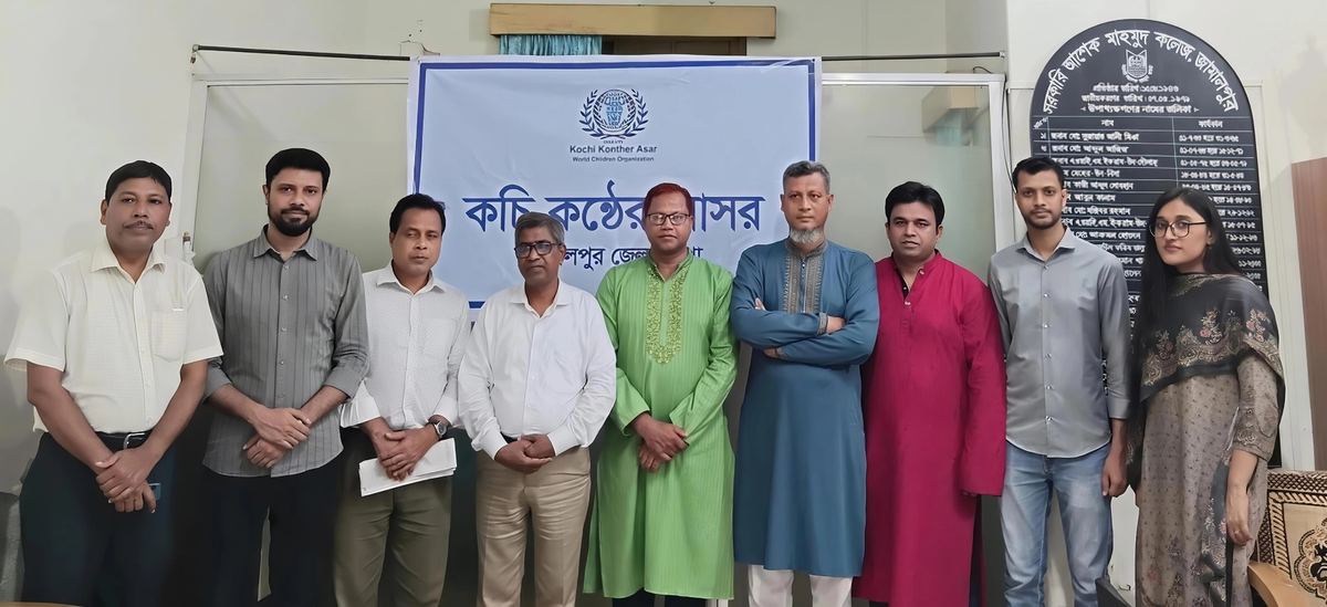 Community outreach in Jamalpur